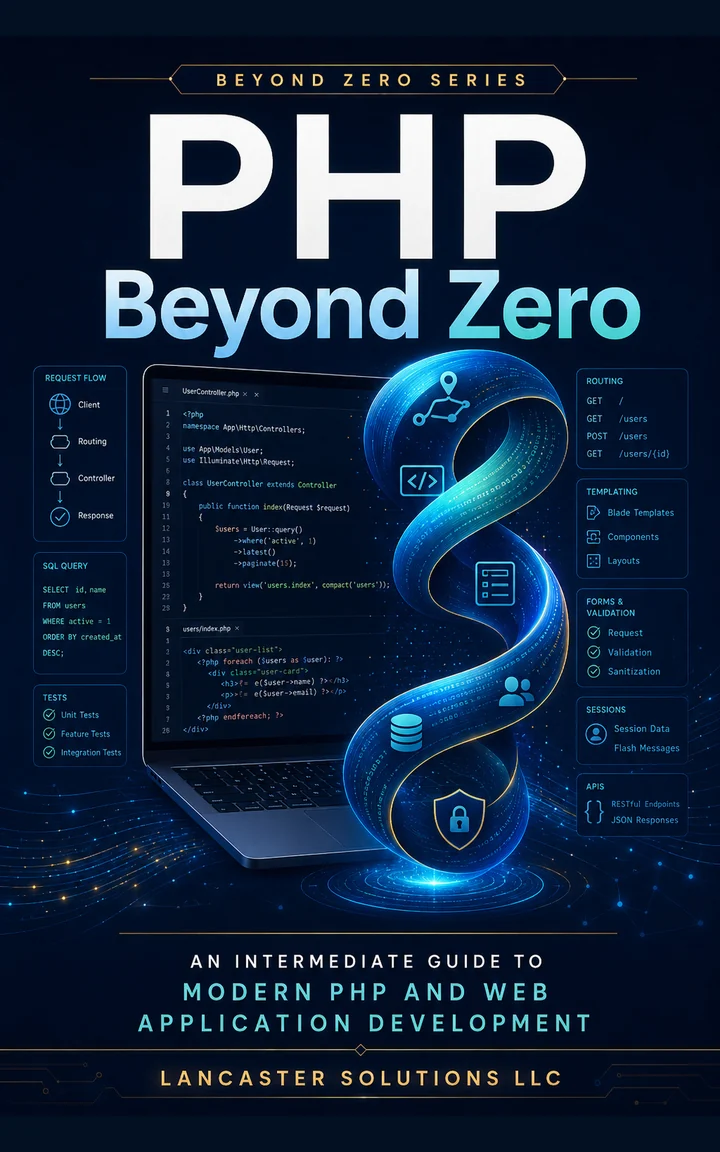 PHP Beyond Zero cover